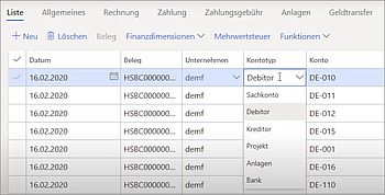 [Translate to English:] So funktioniert das Buchen im Standard von Dynamics 365 – ohne Bank Automation Suite